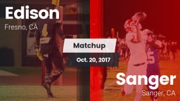Matchup: Edison vs. Sanger  2017