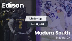 Matchup: Edison vs. Madera South  2017