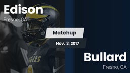 Matchup: Edison vs. Bullard  2017