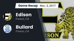 Recap: Edison  vs. Bullard  2017