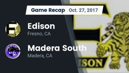 Recap: Edison  vs. Madera South  2017