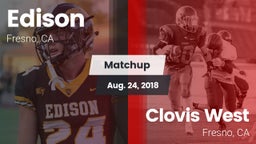Matchup: Edison vs. Clovis West  2018