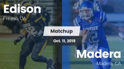 Matchup: Edison vs. Madera  2018