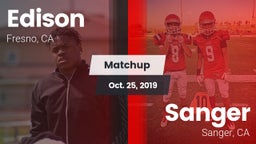 Matchup: Edison vs. Sanger  2018