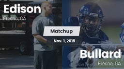 Matchup: Edison vs. Bullard  2018