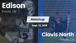 Matchup: Edison vs. Clovis North  2019
