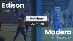 Matchup: Edison vs. Madera  2019