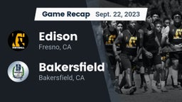 Recap: Edison  vs. Bakersfield  2023