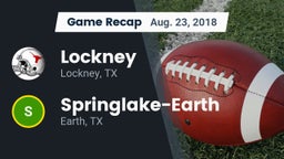 Recap: Lockney  vs. Springlake-Earth  2018