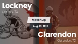 Matchup: Lockney vs. Clarendon  2018