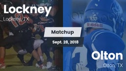 Matchup: Lockney vs. Olton  2018
