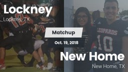 Matchup: Lockney vs. New Home  2018