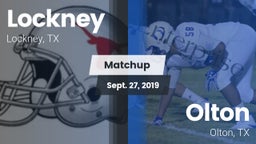 Matchup: Lockney vs. Olton  2019