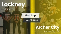Matchup: Lockney vs. Archer City  2020
