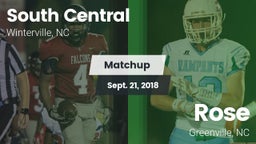 Matchup: South Central vs. Rose  2018