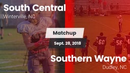 Matchup: South Central vs. Southern Wayne  2018
