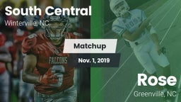 Matchup: South Central vs. Rose  2019