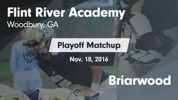 Matchup: Flint River Academy vs. Briarwood 2016
