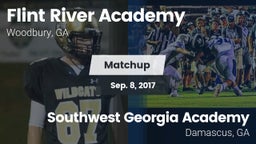 Matchup: Flint River Academy vs. Southwest Georgia Academy  2017