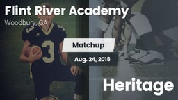 Matchup: Flint River Academy vs. Heritage 2018