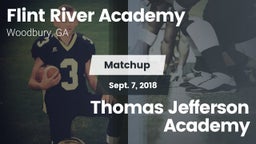 Matchup: Flint River Academy vs. Thomas Jefferson Academy 2018