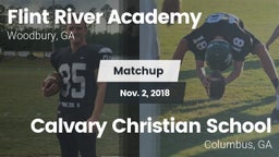 Matchup: Flint River Academy vs. Calvary Christian School 2018