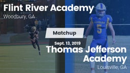 Matchup: Flint River Academy vs. Thomas Jefferson Academy  2019