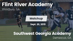 Matchup: Flint River Academy vs. Southwest Georgia Academy  2019