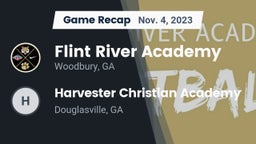 Recap: Flint River Academy  vs. Harvester Christian Academy  2023