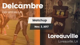 Matchup: Delcambre vs. Loreauville  2017