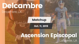 Matchup: Delcambre vs. Ascension Episcopal  2019