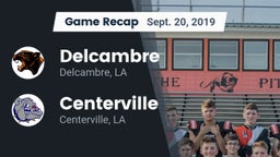 Recap: Delcambre  vs. Centerville  2019