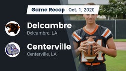Recap: Delcambre  vs. Centerville  2020
