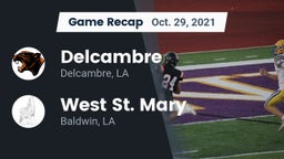 Recap: Delcambre  vs. West St. Mary  2021