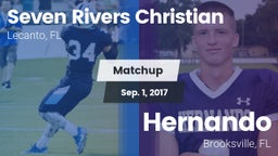 Matchup: Seven Rivers Christi vs. Hernando  2017