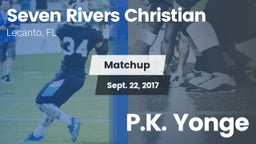 Matchup: Seven Rivers Christi vs. P.K. Yonge 2017
