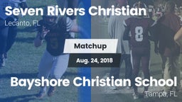 Matchup: Seven Rivers Christi vs. Bayshore Christian School 2018