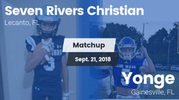 Matchup: Seven Rivers Christi vs. Yonge  2018
