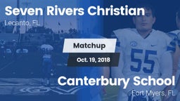 Matchup: Seven Rivers Christi vs. Canterbury School 2018