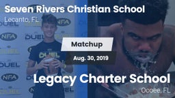 Matchup: Seven Rivers Christi vs. Legacy Charter School 2019