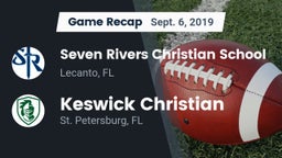 Recap: Seven Rivers Christian School vs. Keswick Christian  2019