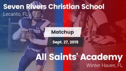 Matchup: Seven Rivers Christi vs. All Saints' Academy  2019