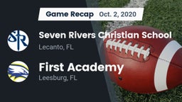 Recap: Seven Rivers Christian School vs. First Academy  2020