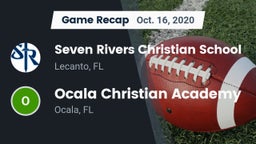 Recap: Seven Rivers Christian School vs. Ocala Christian Academy 2020