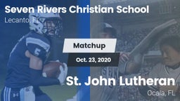 Matchup: Seven Rivers Christi vs. St. John Lutheran  2020