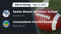 Recap: Seven Rivers Christian School vs. Cornerstone Charter Academy 2021