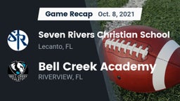 Recap: Seven Rivers Christian School vs. Bell Creek Academy 2021