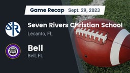Recap: Seven Rivers Christian School vs. Bell  2023