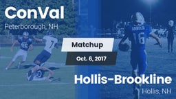 Matchup: ConVal vs. Hollis-Brookline  2017