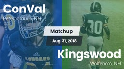 Matchup: ConVal vs. Kingswood  2018